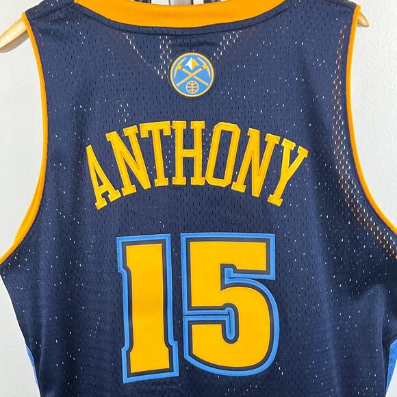 Adidas 2011 Carmelo Anthony Denver Nuggets Swingman #15 NBA Jersey Mens XL - Picture 11 of 12
